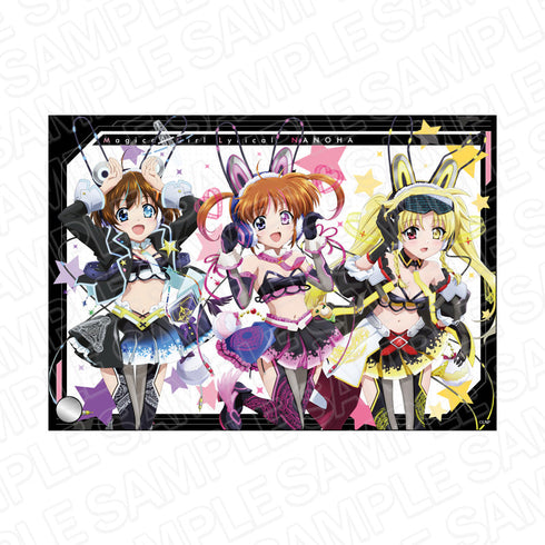 『魔法少女リリカルなのはシリーズ』 ミニアクリルアート なのは・フェイト・はやて マジカルサイバーバニー ver.